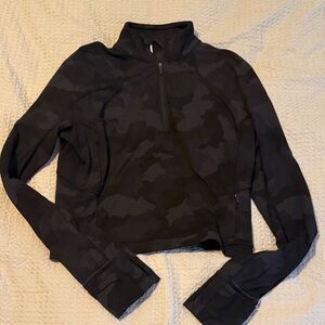 lululemon athletica It’s Rulu Run Cropped Half Zip